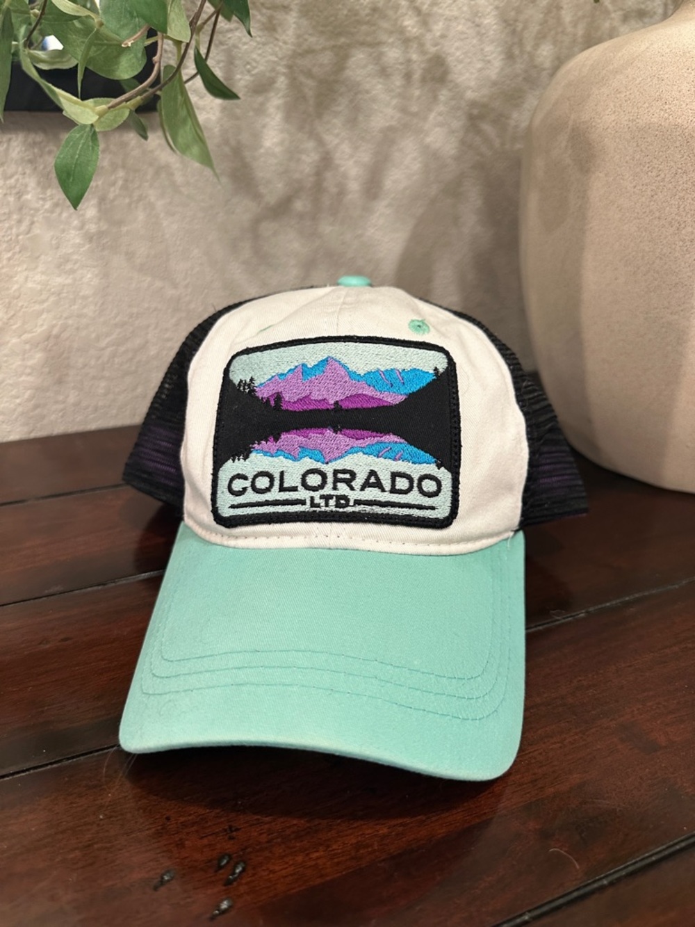 Colorado LTD Mint and White Trucker Hat